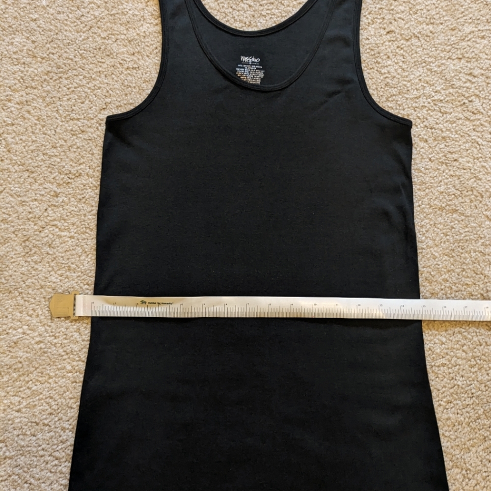 Black tank top